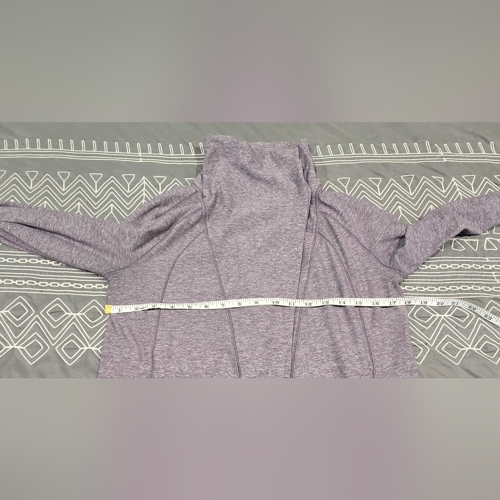 Lululemon Rulu Rally Wrap In Heathered Purple Size 4 - Picture 3 of 10